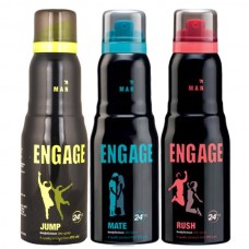 Engage Deo Spray Pack of 3 (165ml)